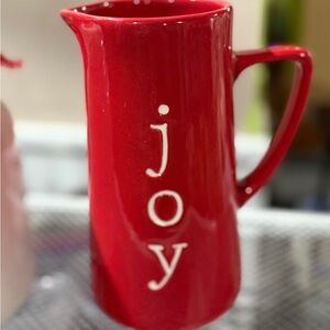 Red Joy Pitcher